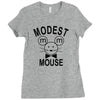 modest mouse rock band black hooded sweatshirt sz s m l xl Ladies Fitted T-Shirt