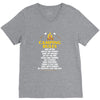 Camping Rules V-Neck Tee