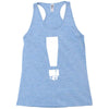 exclamation box Racerback Tank