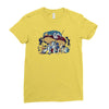 stoned in wonderland Ladies Fitted T-Shirt