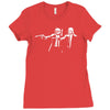 darth fiction Ladies Fitted T-Shirt