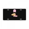 ice cream ghost License Plate