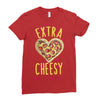 extra cheesy Ladies Fitted T-Shirt