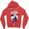 to the moon and back Zipper Hoodie