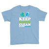 keep earth clean it's not uranus kawaii planets Youth Tee