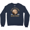 pluto the planet never forget Crewneck Sweatshirt