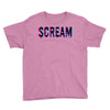 scream 3d Youth Tee