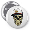 skull Pin-back button