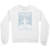 water is sacred no pipelines Crewneck Sweatshirt