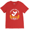 Father and Son Best Friends for Life V-Neck Tee