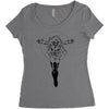 miss marvel Women's Triblend Scoop T-shirt