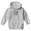 polygon bear graphic Youth Hoodie