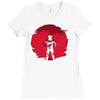 red planet Ladies Fitted T-Shirt