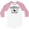 Property of Scofield, Fox River, State Penitentiary 3/4 Sleeve Shirt