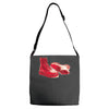 red skinhead bovver boots ideal birthday gift or present Adjustable Strap Totes