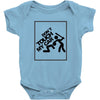 don't touch Baby Bodysuit