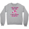 rescued some wine Crewneck Sweatshirt