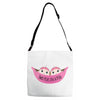 Two Peas In a Pod Twin Baby Girls Adjustable Strap Totes
