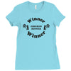 winner winner chicken dinner Ladies Fitted T-Shirt