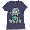 zombie Ladies Fitted T-Shirt