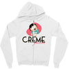 creme fraiche Zipper Hoodie
