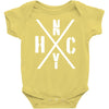nyhc new york hardcore funny Baby Onesie