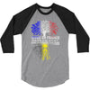 vivre en france des racines belges 3/4 Sleeve Shirt