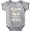 legendary riders are born in 1975 Baby Bodysuit