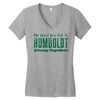 My Heart Goes Out To HUMBOLDT Strong Together Women's V-Neck T-Shirt