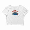 camp crystal lake Crop Top