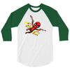 pew pew deadpool 3/4 Sleeve Shirt