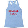 College Team Racerback Tank