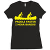 banjos Ladies Fitted T-Shirt