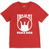 this is my peace sign V-Neck Tee