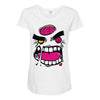 angry zombie Maternity Scoop Neck T-shirt