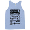This Guy Is Taken By A Super Sexy September Girlfriend Tank Top