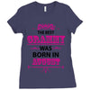 The Best Grammys Are Born In August Ladies Fitted T-Shirt