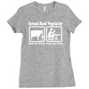 second hand vegetarier Ladies Fitted T-Shirt