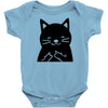 black cat (2) Baby Bodysuit