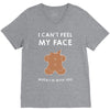i can't feel my face V-Neck Tee