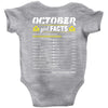 October Girl Facts Libra Baby Onesie