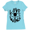 love wins Ladies Fitted T-Shirt