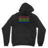 love is love, black lives matter, climate change is real, immigrants m Unisex Hoodie