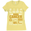 Born Cancer Multitasking Problem Solving Tees Ladies Fitted T-Shirt