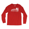 climbing ape to evolution climb indoor outdoor Long Sleeve Shirts
