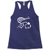 marca peru nazca lines monkey Racerback Tank