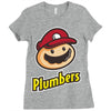 plumbers Ladies Fitted T-Shirt