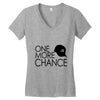 one more chance Women's V-Neck T-Shirt