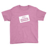 my name is awesome Youth Tee