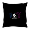 avin it medium aging clubber Throw Pillow